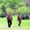 [포토] 김정은, 첫 핵반격가상전술훈련 지도