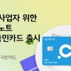 개인사업자용 ‘캐시노트 KB카드’