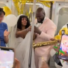 “돈이 없어 지하철을 빌렸습니다”…이색 피로연 연 美커플 화제(영상)