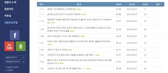 “전단지 112에 떼달라고 해야하나”… ‘부착물 뗀 여중생 송치’ 항의글 1000건 넘어서