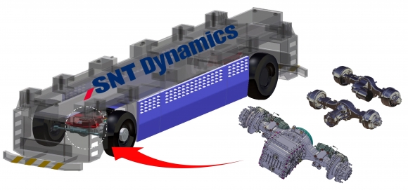 SNT다이내믹스, 국내 최초 초대형 자율주행 모빌리티 플랫폼 개발 나서