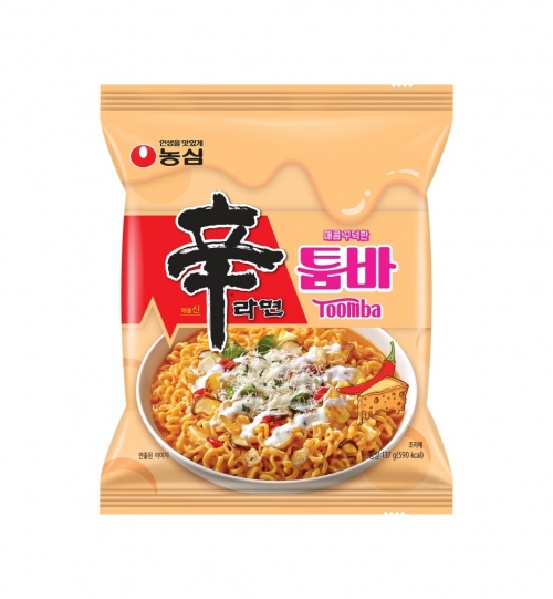 신라면과 우유·치즈의 만남… 맛있게 맵다