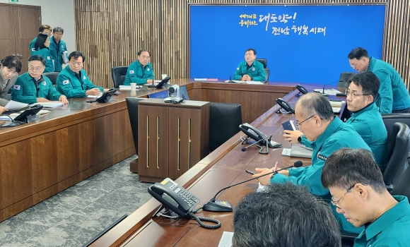 전남도, 무안공항 여객기 사고 재난안전대책본부 가동