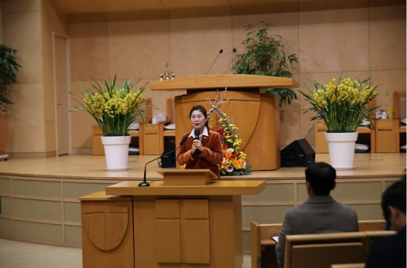 구미경 서울시의원, 성동구 신년감사 예배 축사…지역사회 발전 기원