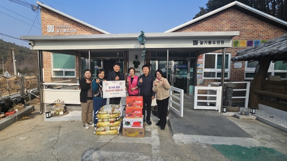 윤종호 경북도의원, 설 명절 맞아 지역 복지시설 위문