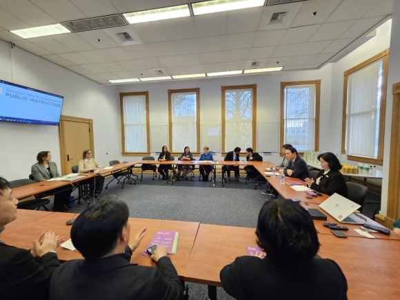 임태희, “경기미래교육 세계화, 이제부터 시작”··· 북미 선진국과 교류 ‘물꼬’