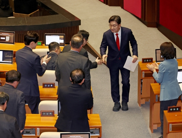 [사설] 비전 제시 없이 야당 탓만 한 與 대표 연설