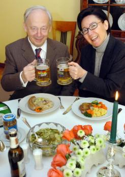 가이어 독일대사 부부가 독일의 자랑인 맥주…