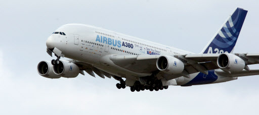 에어버스 A380 항공기 연합뉴스