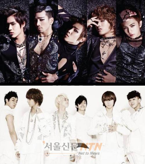 엠블랙(위)과 비스트