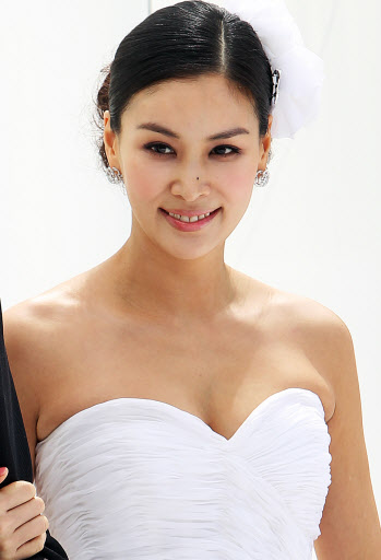 아름다운 신부 고소영 서울=연합뉴스