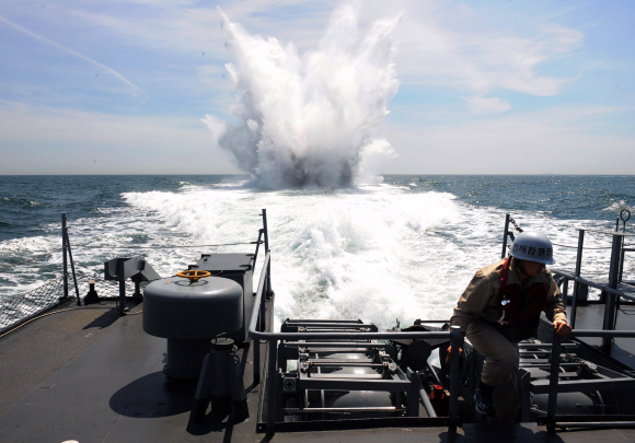해군 서해NLL 사수훈련 