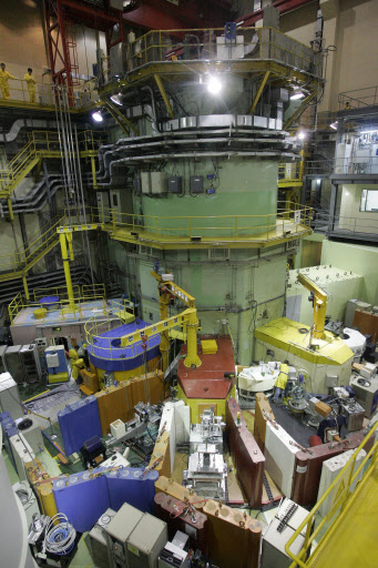 한국원자력연구원이 요르단에 수출한 연구용 원자로의 원(原)모델인 다목적 중소형 연구용 원자로 ‘하나로’의 모습  서울신문 DB