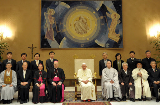 6개 종교지도자 교황 방문 