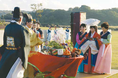 베르너 삿세·홍신자 부부의 행복한 결혼식