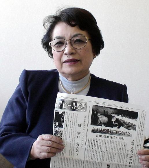 시미즈 스미코 전 일본 사민당 의원은 한반도 분단에 일본의 책임이 있으며, 남북 통일 과정에서 일본이 배울 것이 있을 것이라고 강조했다.  서울신문 포토라이브러리