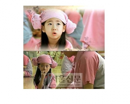 SBS 박찬민 아나운서 딸 박민하양. MBC 일일연속극‘불굴의 며느리’에 첫 출연했다.
