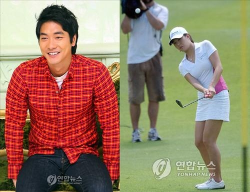 배우 마르코·프로골퍼 안시현<br>연합뉴스