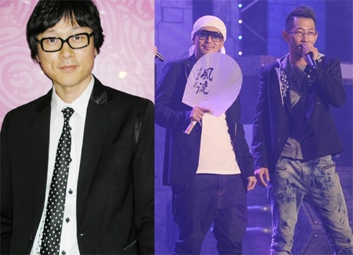 DJ DOC 전멤버 박정환(왼쪽)이 이하늘-김창렬을 명예훼손 혐의로 고소했다.