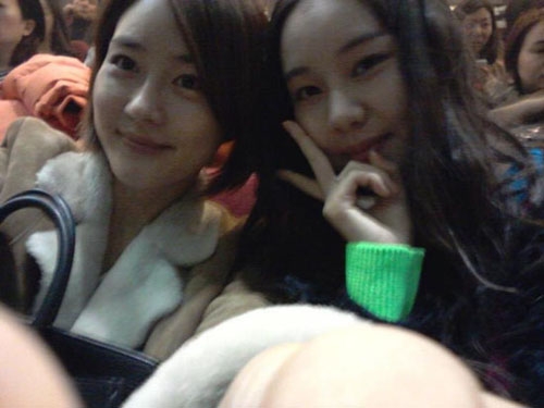 성유리(왼쪽)와 김예원