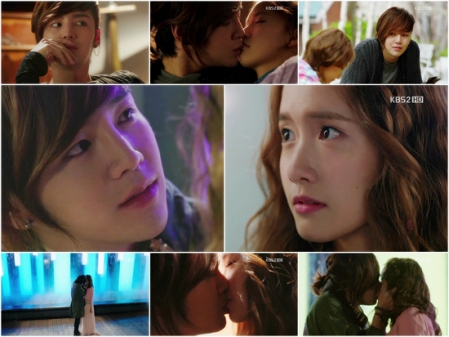 KBS2 ‘사랑비’에서 장근석과 윤아가 다양한 키스신을 선보여 주목받았다.<br>KBS ‘사랑비’ 방송 캡처