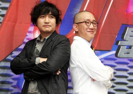 KBS 밴드 서바이벌 프로그램 ‘탑밴드’에 코치 역할을 맡았던 신대철(왼쪽)과 남궁연. 이번엔 MBC 나가수에서 시나위로 호흡을 맞춘다.