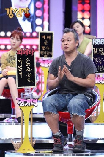 SBS ‘강심장’에 출연한 김기덕 감독. 제공|SBS