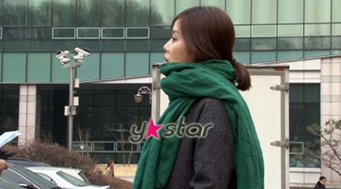 채리나가 김성수 전처 살인범의 공판에 참석하고 있다. /Y-STAR 제공