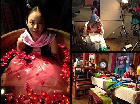 김태희가 드라마 ‘장옥정, 사랑에 살다’ 촬영 고충을 토로했다./출처=김태희 미투데이 캡처