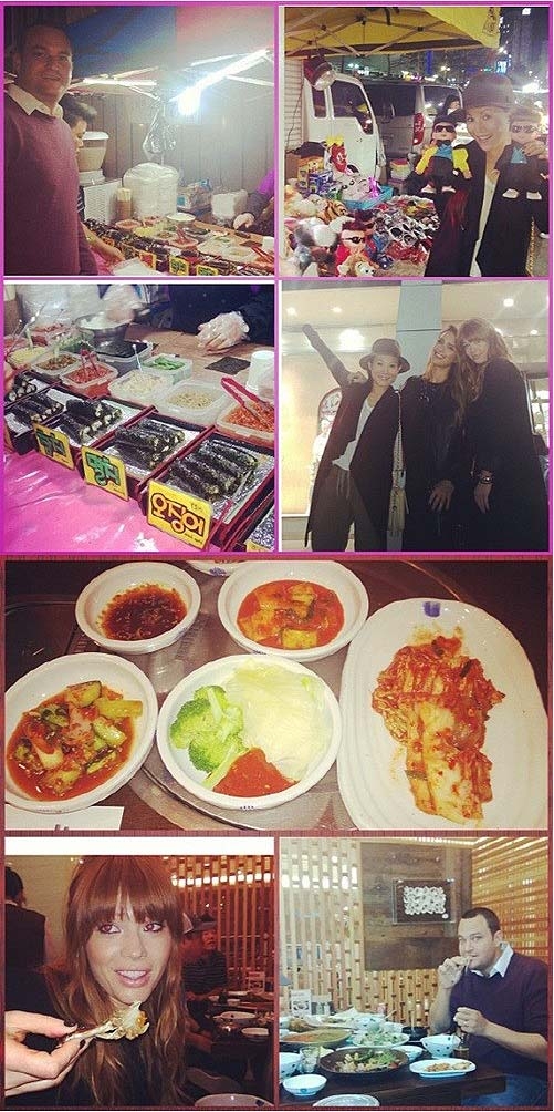 제시카 알바가 한국을 찾아 찍은 사진을 공개해 화제다.<br>제시카 알바 인스타그램<br>