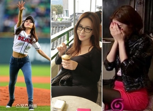 늘씬한 몸매로 유명한 강예빈(왼쪽 첫번째, 두번째)과 고준희가 친근한 뱃살을 드러내 화제다.<br>스포츠서울DB, 강예빈 미투데이, MBC ‘우리 결혼했어요’ 방송 캡처