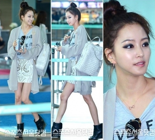 남다른 패션감각을 보여준 한예슬의 공항패션 / 스포츠서울닷컴DB