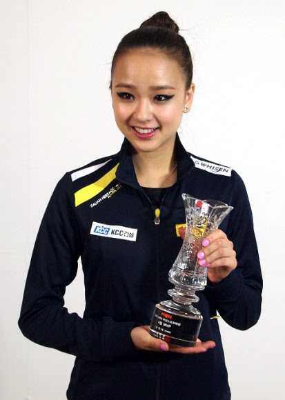 013 MBN 여성스포츠대상 4월 MVP에 선정된 ‘리듬체조 요정’ 손연재. MBN 제공