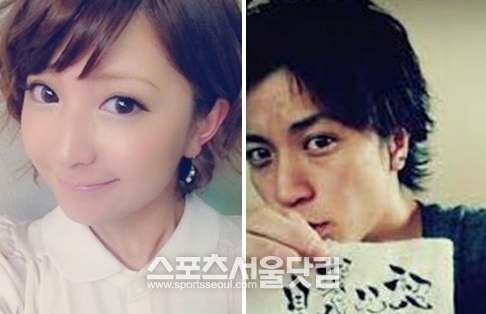 야구치 마리(왼쪽)의 불륜상대인 모델 우메다 겐조가 트위터를 통해 심경을 밝히고 있던 것으로 드러나 네티즌들의 질타를 받고 있다./야구치 마리·우메다 겐조 블로그