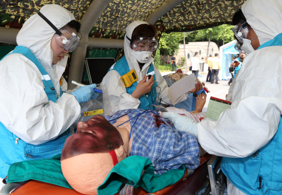 2013년 방사능테러대응 민관군 합동훈련