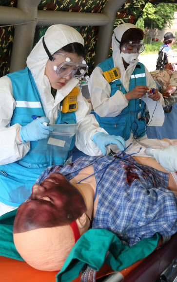 2013년 방사능테러대응 민관군 합동훈련