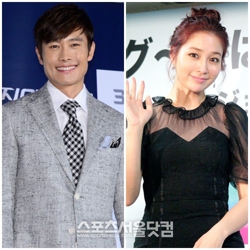 이병헌(왼쪽)과 이민정이 지난 7일 미국 로스앤젤레스로 동반 여행을 떠난 것으로 알려져 화제가 되고 있다.