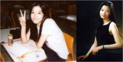 ‘전지현 졸업사진’이 네티즌들 사이에서 화제가 되고 있다./온라인 커뮤니티