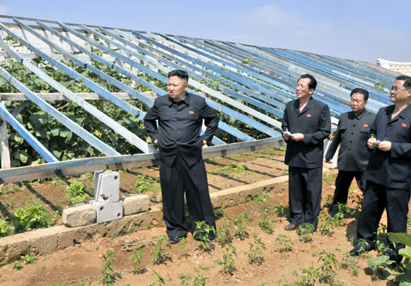 북한 김정은 국방위원회 제1위원장이 평안남도 안주시에 있는 송학협동농장을 시찰했다고 노동신문이 20일 전했다. 김 제1위원장이 협동농장을 시찰한 사실이 북한 매체에 보도된 것은 이번이 처음이다. 연합뉴스