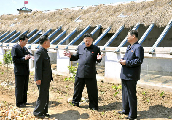 북한 김정은 국방위원회 제1위원장이 평안남도 안주시에 있는 송학협동농장을 시찰했다고 노동신문이 20일 전했다. 김 제1위원장이 협동농장을 시찰한 사실이 북한 매체에 보도된 것은 이번이 처음이다. 연합뉴스