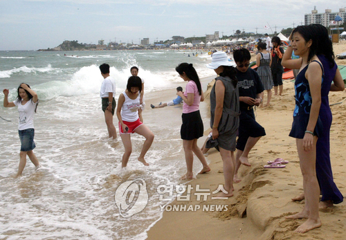 주문진 해수욕장.(자료사진) 연합뉴스