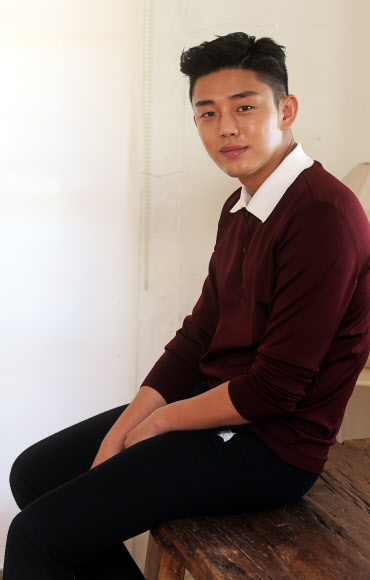 영화 ’깡철이’ 주연 배우 유아인. 연합뉴스