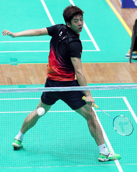 제94회 전국체육대회 배드민턴 남자일반부 단체전 이용대 연합뉴스