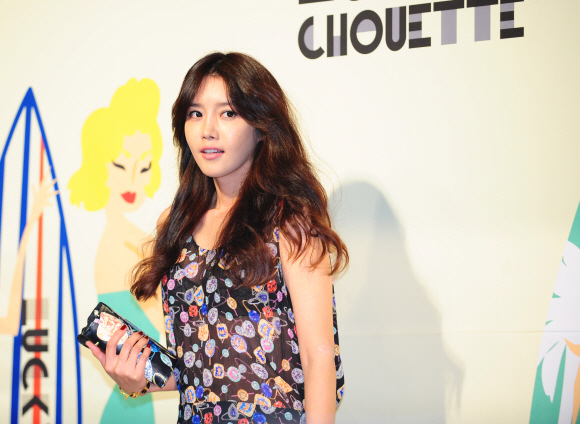 ‘2014 S/S 럭키슈에뜨’ 컬렉션 채정안