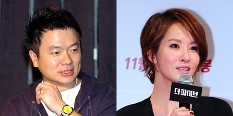 컬투 김태균(왼쪽)과 배우 김선아.