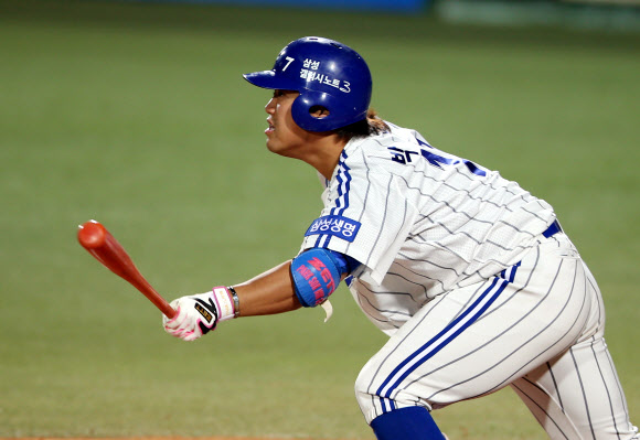 [2013 KS] 박석민 1회초 2사 2, 3루의 상황에서 적시타