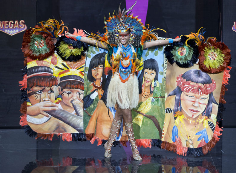 미스 브라질 Jakelyne Oliveira   AP/뉴시스