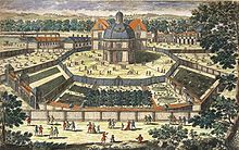 17세기 프랑스 루이14세 통치기간 미네저리 형식 동물원.