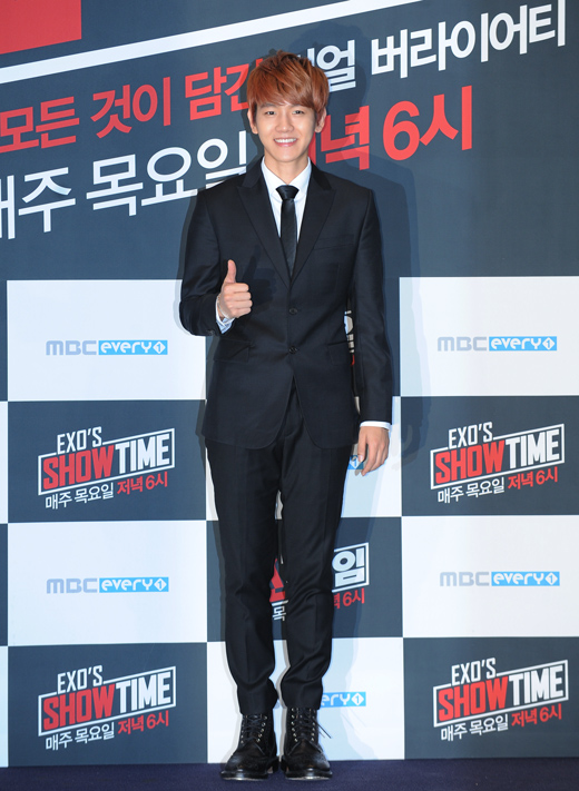 ‘엑소 쇼타임’ 제작발표회 엑소 백현