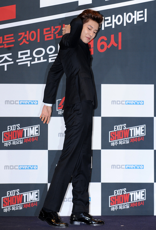 ‘엑소 쇼타임’ 제작발표회 엑소 찬열